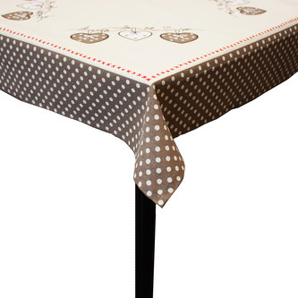 Ubrus 90*90 cm, Srdce