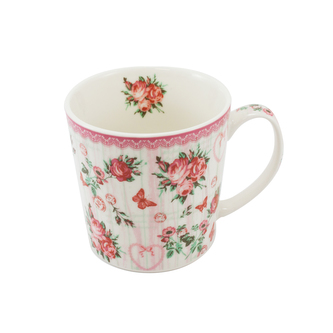 Hrnek porc. 500 ml, růže