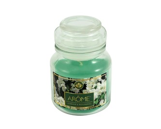 Vonná svíčka ve skle, 120g - Jasmín a Patchouli