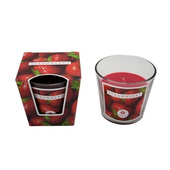 Vonná svíčka 120 g, jahoda