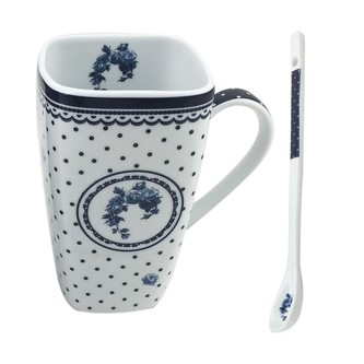 Porcelánový hrnek Elegant blue 600 ml, II. jakost