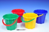 Kbelík na písek plast 19cm (1ks) 4 barvy od 12 měsíců
