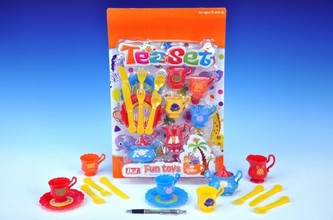 Nádobí sada plast 14ks na kartě