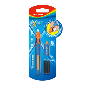 Plnicí pero KEYROAD Exact, blistr mix barev
