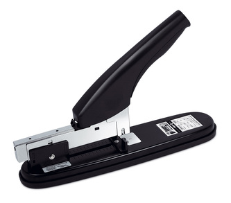 Sešívačka, odolná, 100 listů, černá, BOXER "3500"