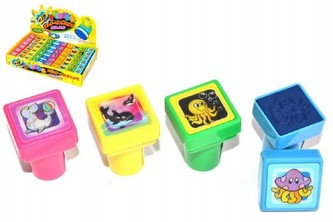 Razítka 2D mořská zvířátka, 10 druhů - 1 kus