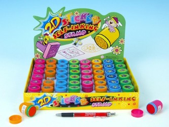 Razítka 2D hmyz, 8 druhů - 1 kus