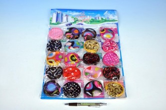 Peněženka 6cm na zip, 20ks, na kartě - 1 kus