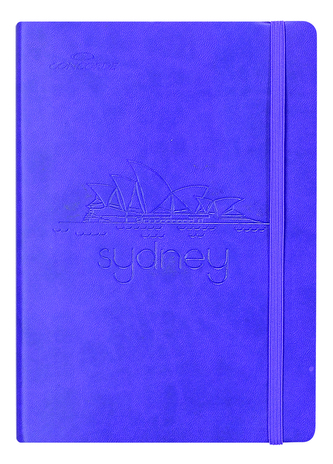 Zápisník CONCORDE City Sydney A5 linka 6mm, 80l.