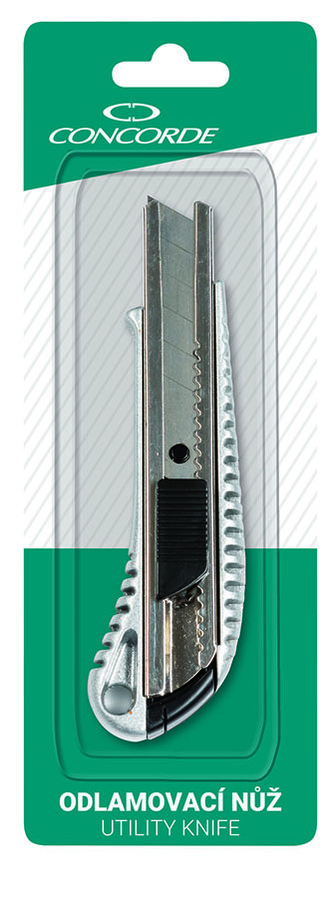 Odlamovací nůž CONCORDE, celokovový, blistr