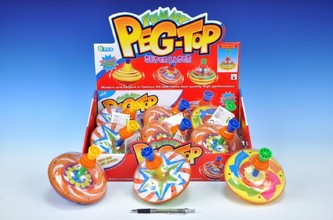 Káča plast průměr 15cm, 3 druhy (1ks)