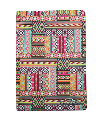 Zápisník CONCORDE Etno A6 linka 6mm, 80 listů