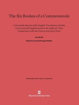 The Six Bookes of a Commonweale