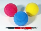 Soft míč na softtenis pěnový průměr 6cm, 3 barvy - 1 kus