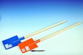 Rýč rovný s násadou dřevo/kov 80cm (1ks) 3 barvy