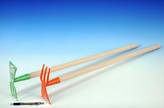 Motyka dřevo/kov 80cm, 2 barvy nářadí - 1 kus