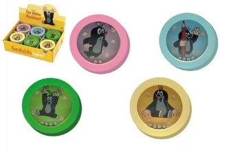 Krtku, tref se! hra hlavolam dřevo 7,5cm (1ks) 4 druhy