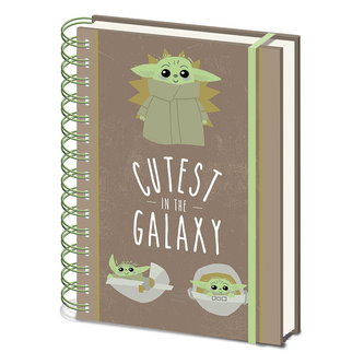 Zápisník Star Wars: Mandalorian - Cutest in the Galaxy