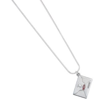 Přívěsek Harry Potter - Přijímací dopis z Bradavic, s řetízkem