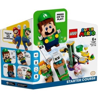 LEGO SUPER MARIO 71387 Dobrodružství s Luigim – startovací set