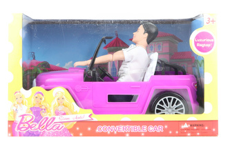 Auto pro panenky s panáčkem