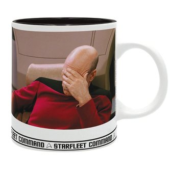 Hrnek Star Trek - Picard Facepalm