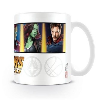 Hrnek Avengers: Infinity War - Characters & Emblems