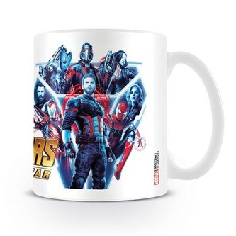 Hrnek Avengers: Infinity War - Heroes United