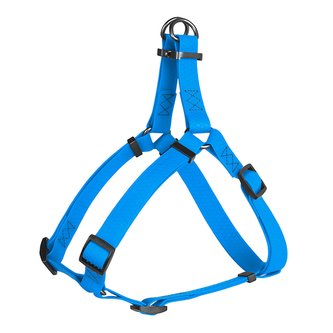 Postroj voděodolný Waudog Collartex Fastex QR modrý (40-55cm/1,5cm)