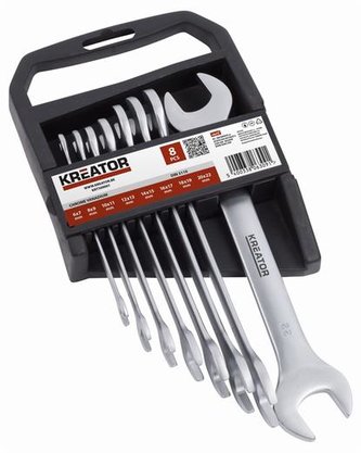 Sada klíčů Kreator KRT500001 ploché 6-22mm, 8ks