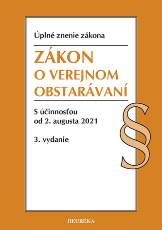 Zákon o verejnom obstarávaní. Úzz, 3. vyd., 7/2021