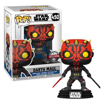 Funko POP Star Wars: Clone Wars - Darth Maul w/Saber (exclusive special edition)