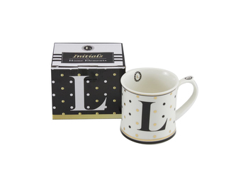 Porcelánový hrnek - Písmeno L