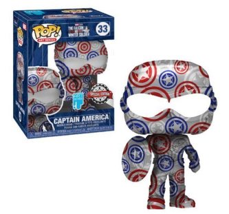 Funko POP Artist Series: Patriotic Age - Captain America #33 (limited exclusive edition)