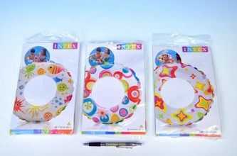 Kruh nafukovací 51cm; 3 druhy v sáčku - 1 kus