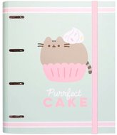 Kroužkový pořadač se spojovací svorkou Pusheen: Foodie (28 x 32 x 7 cm)