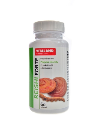 Vitaland - Reishi forte 60 kapslí