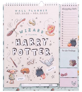 Plánovací nástěnný diář 2021/2022 Harry Potter: Akademický diář
