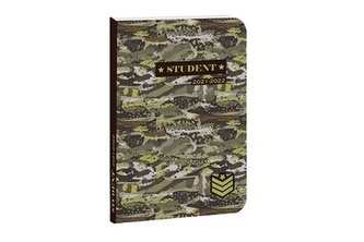 Školní diář 2021/2022 - student - Military - A6