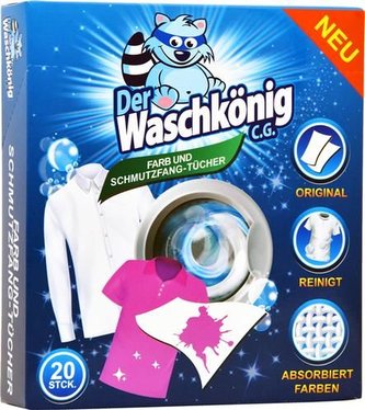 Waschkönig ubrousky proti zabarvení prádla - 20ks