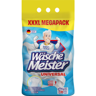 WascheMeister Universal 10,5 kg 140 PD universální prací prášek