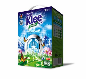 Klee Universal prací prášek 10 kg - kartonové balení