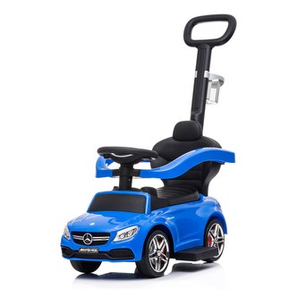 Odrážedlo s vodící tyčí Mercedes Benz AMG C63 Coupe Baby Mix modré Odrážedlo s vodící tyčí Mercedes Benz AMG C63 Coupe Baby Mix modré