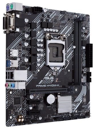 ASUS PRIME H410M-K / H410 / LGA1200 / 2x DDR4 DIMM / mATX ASUS PRIME H410M-K / H410 / LGA1200 / 2x DDR4 DIMM / mATX