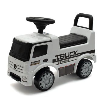 Dětské odrážedlo se zvukem Mercedes Baby Mix KAMION bílé