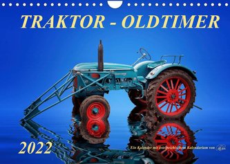 Traktor - OldtimerAT-Version  (Wandkalender 2022 DIN A4 quer)