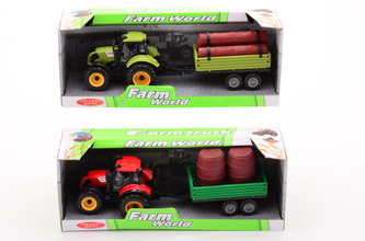 Sada traktor s přívěsem Farming Junior