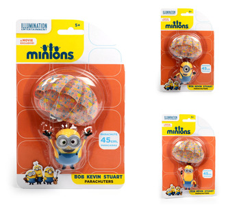 Mimoň figurka s padákem 3 druhy - Bob, Kevin, Stuart