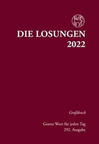 Die Losungen für Deutschland 2022 - Grossdruck, gebunden