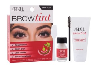 Ardell Brow Tint Péče o řasy a obočí 8,5 g Soft Black pro ženy